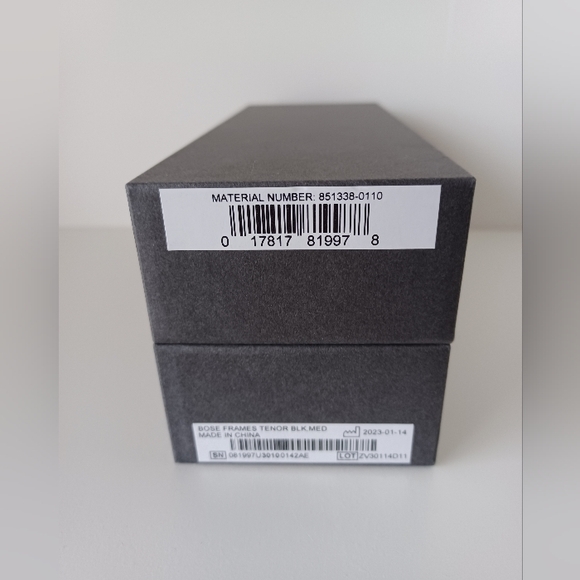 New Bose Bluetooth Sunglasses Tenor Black Style Frames - Picture 5 of 6